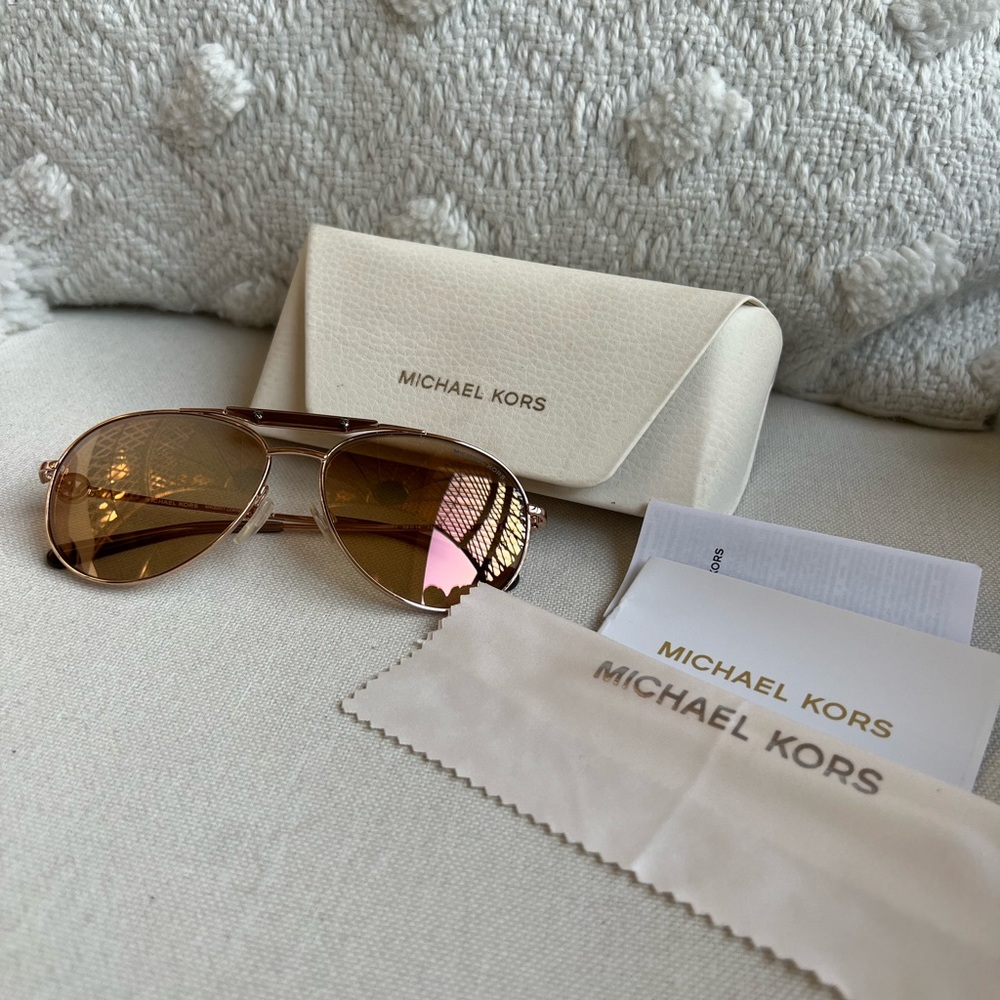 Michael Kors Rose Gold Sunglasses - Picture 4 of 8